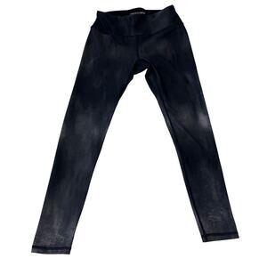 M3-2 CALIA by Carrie Underwood Women's Marbled Leggings Black/Gray Small